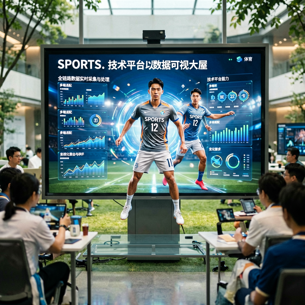 MK SPORTS技术平台数据可视化大屏展示多体育项目实时统计图表